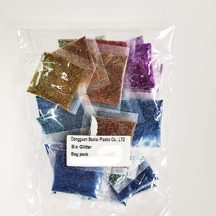 Baolai Non-PLA Material Body Glitter Biodegradable Chunky Glitter for Body Face Hair Make Up Nail Art Mixed Color Glitter