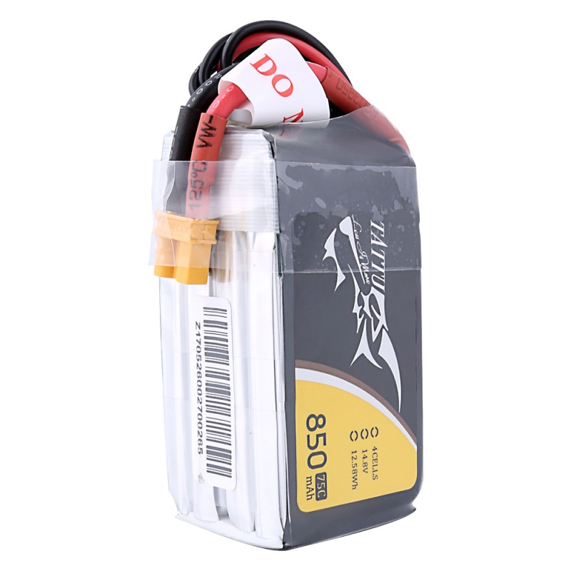 Tattu 75C оригинальный Дрон с длинным Полетным аккумулятором 850 мАч, Запчасти и аксессуары для Дронов