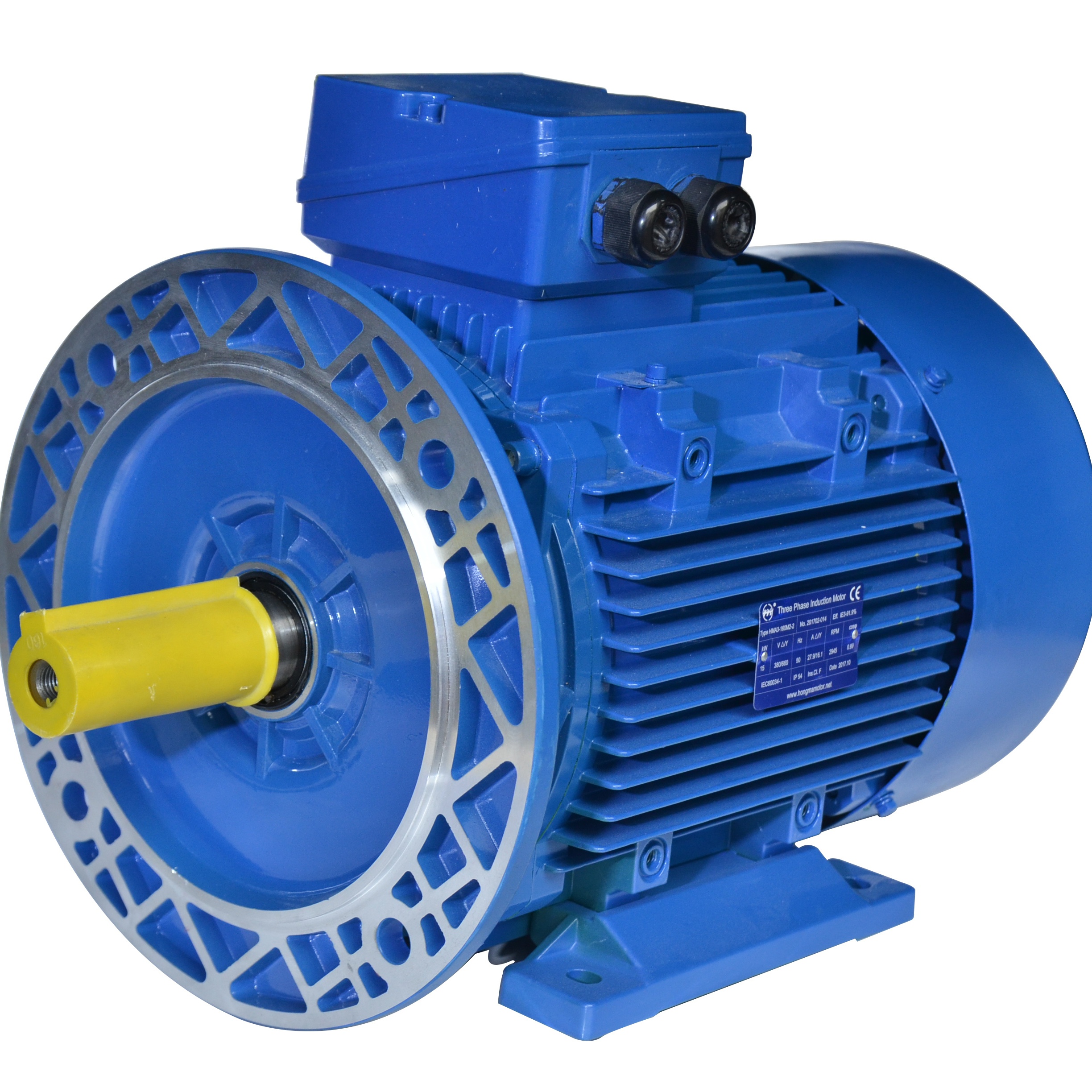 Корпус электродвигателя HM3-IE3 YE3 Премиум эффективность 25hp 110v трехфазный индукционный мотор