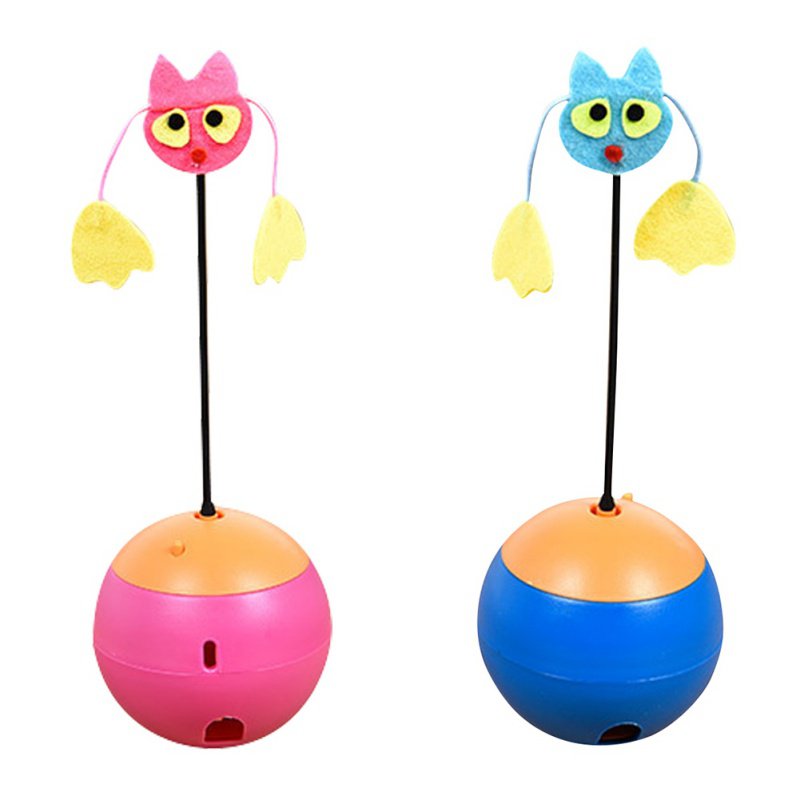 Electric Tumbler Cat Toys interactive toys for cats Multi functional Laser Pet Dog Leakage Food toys Ball Toy Products supplier