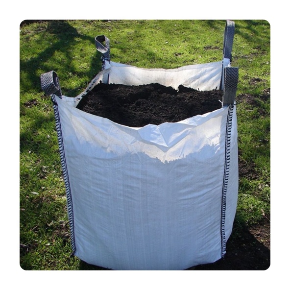 1 Ton Bag For Iron Ore, Bulk bag for coal (90x90x120cm), China virgin material pp virgin jumbo bags