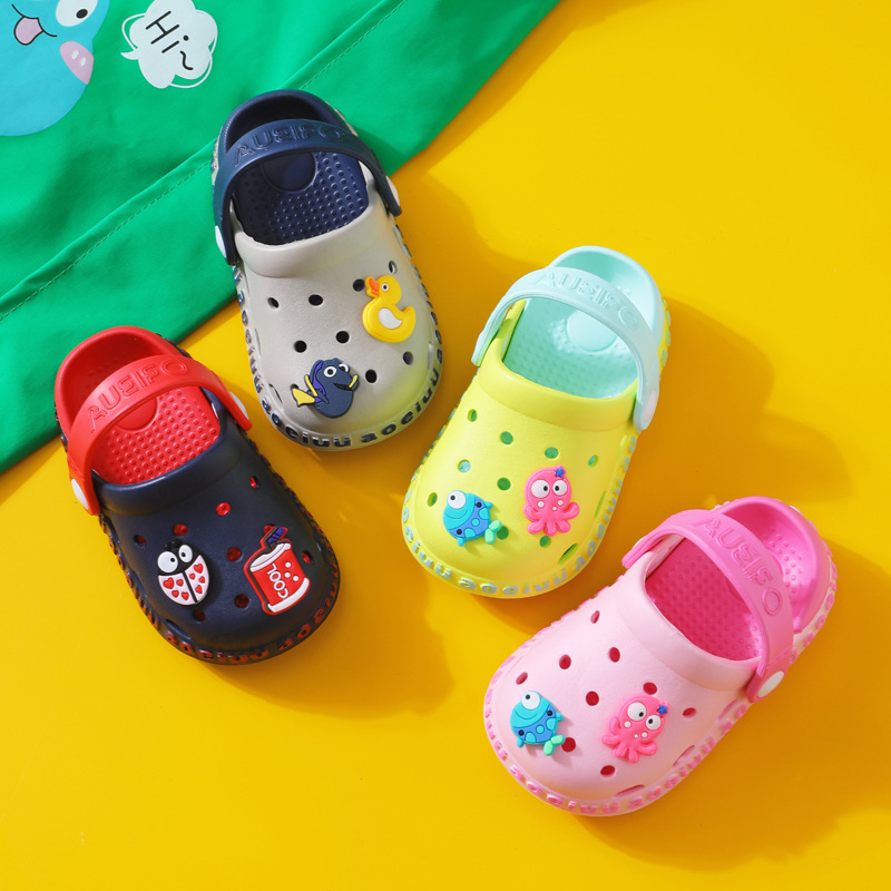 TX 2021 custom designer cartoon EVA Baby Kid Clogs Custom garden Shoes Slipper Kids Children'S Clogs Shoes