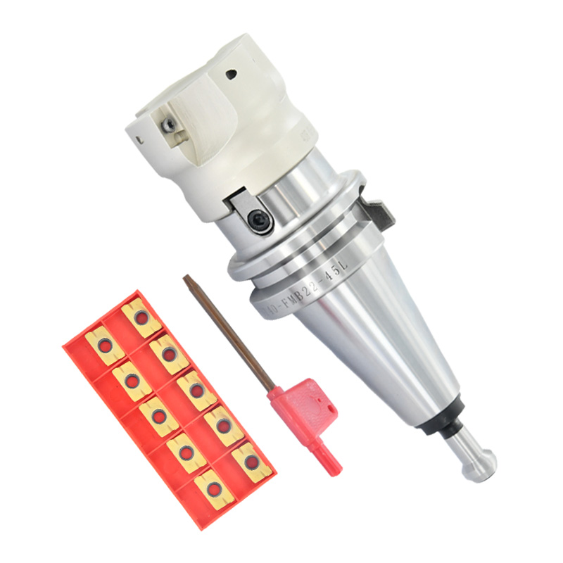 1 Набор BT40 FMB22 27 45L 60L Торцевая головка для лица arbor BAP400 300R 50 мм 63 мм 22 4 т лицевая фрезерная головка, + 10 APMT1135 твердосплавные вставки