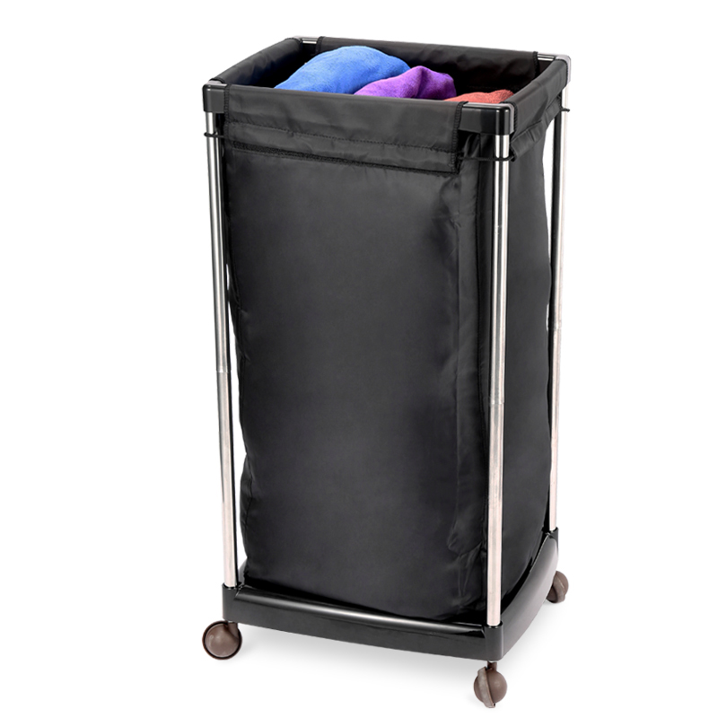T0128-1 barber cart container with wheels hairdressing hair salon towel trolley