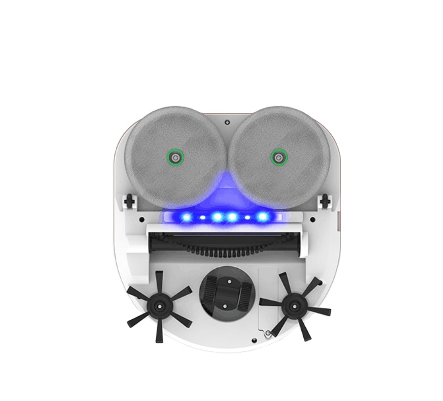 Превосходит EVERYBOT двойной вращающийся робот для мытья, 2 в 1 робот для подметания и уборки, автоматический робот для очистки по лучшей цене