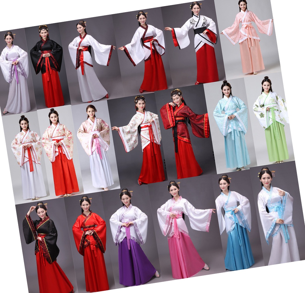 Hanfu National Chinese Dance Costume Ancient Cosplay Traditional Chinese Clothing for Women Hanfu Clothes Lady Stage Dress