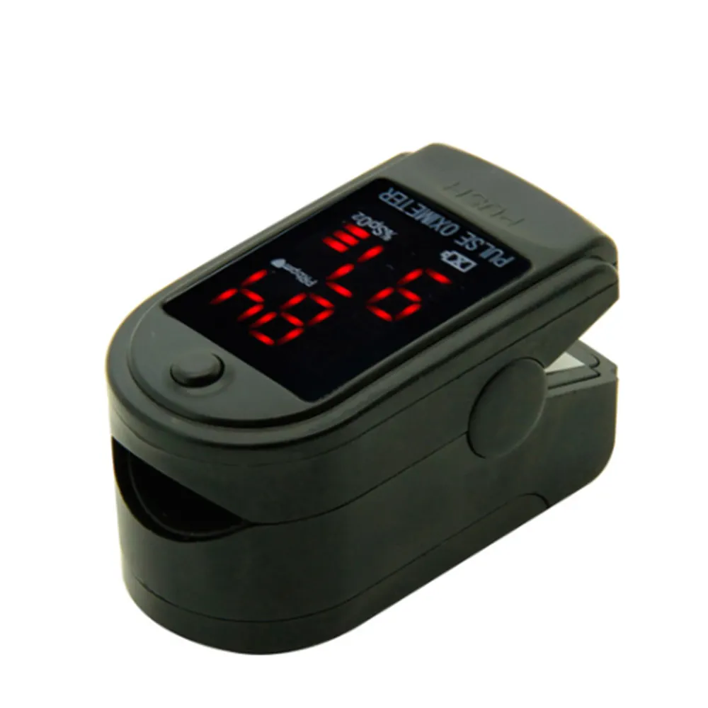 Hot sale fingertip blood oxygen saturation monitor home LED finger pulse oximeter