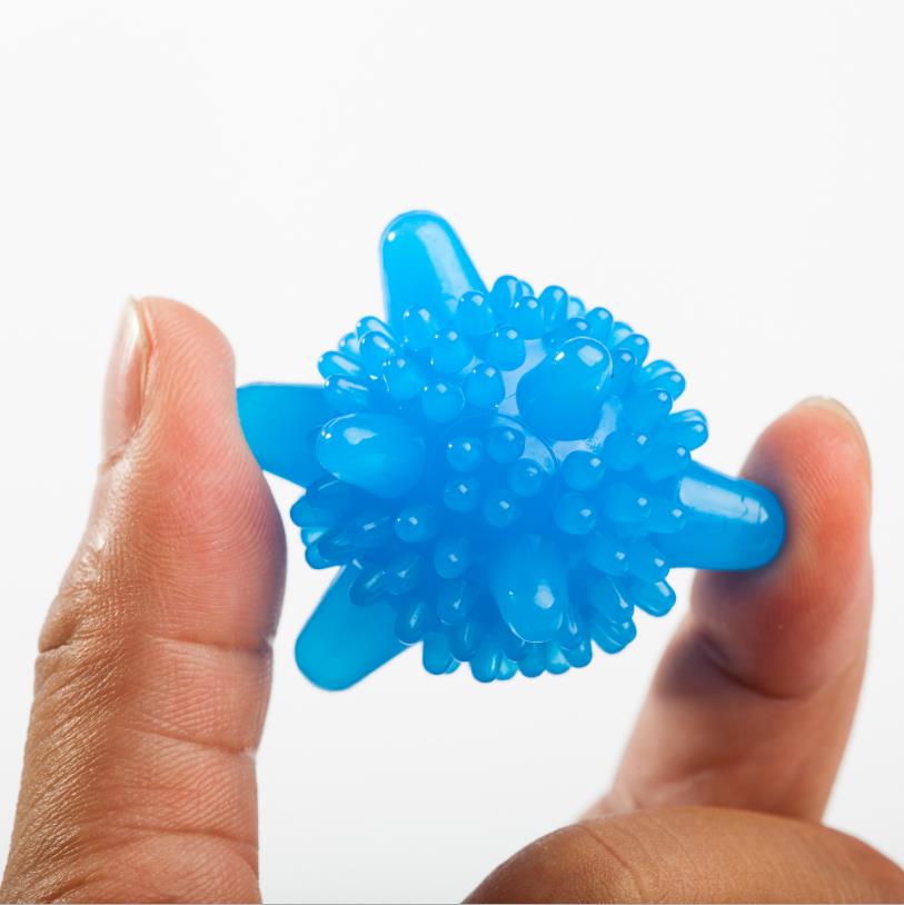 Household clothing cleaning anti - winding PVC solid cleaning magic ball for washing