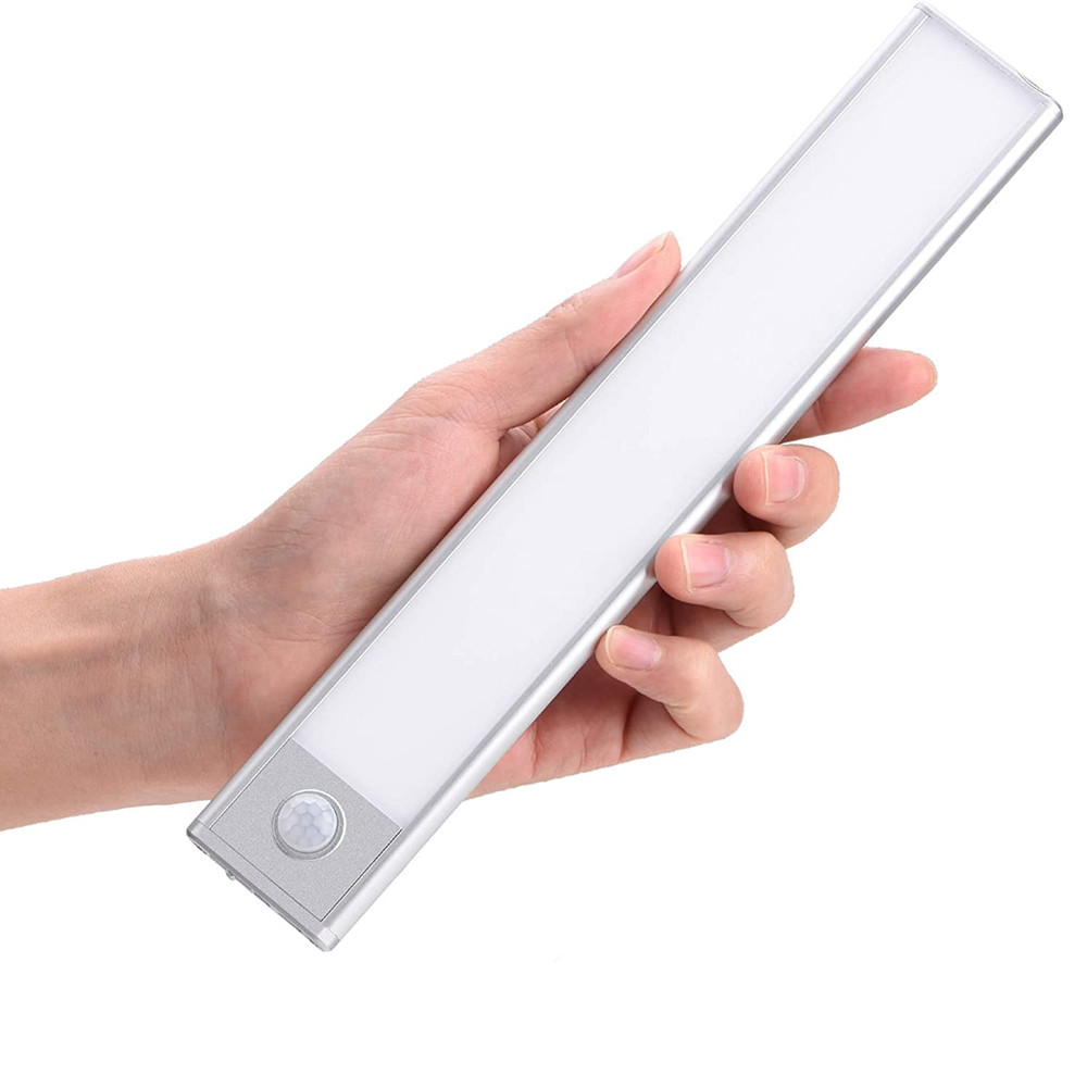LED USB Rechargeable Closet Lamp PIR Small Indoor LED Night Motion Sensor Light Under Cabinet Light
