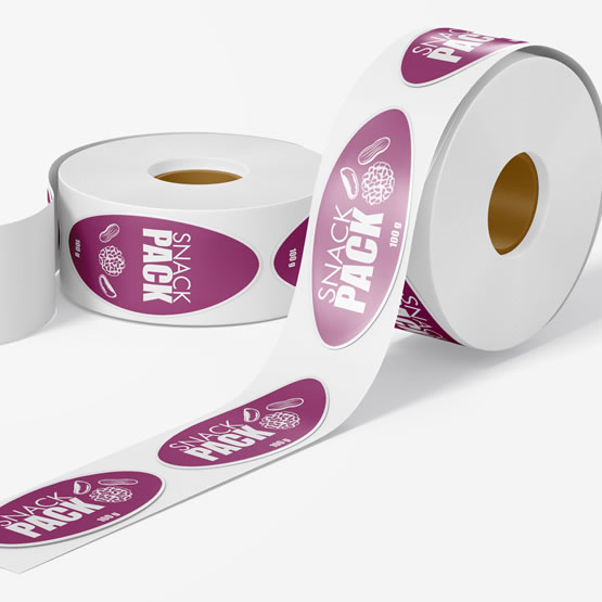 Custom Private Packaging Label Product Sticker Printing Adhesive Logo Label Rolls Waterproof Vinyl Sticker