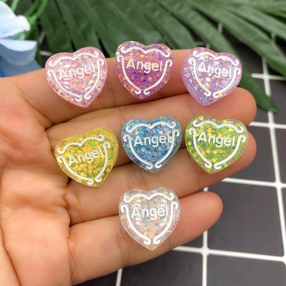 Wholesale Price Slime Suppliers Angel Resin Slime Charms Diy Cellphone Accessories Phone Case Slime Charms Kit
