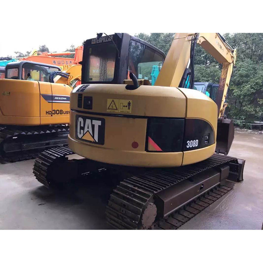 Новые мини-экскаваторы б/у с двигателем Kubota/Yanmar, небольшой экскаватор, микроэкскаватор, 8-тонная машина CAT 308D, поставка из Китая, ОРИГИНАЛЬНЫЙ ДВИГАТЕЛЬ