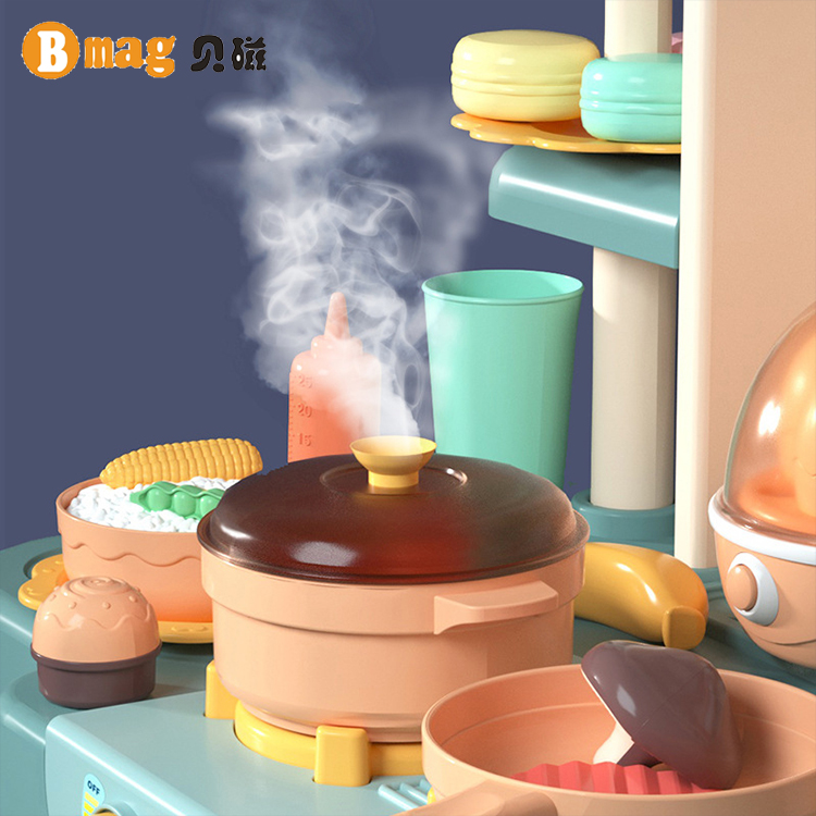 Новинка 2020, детский музыкальный спрей для ролевых игр для девочек, Играйте в кулинарные игры, кухонные игрушки