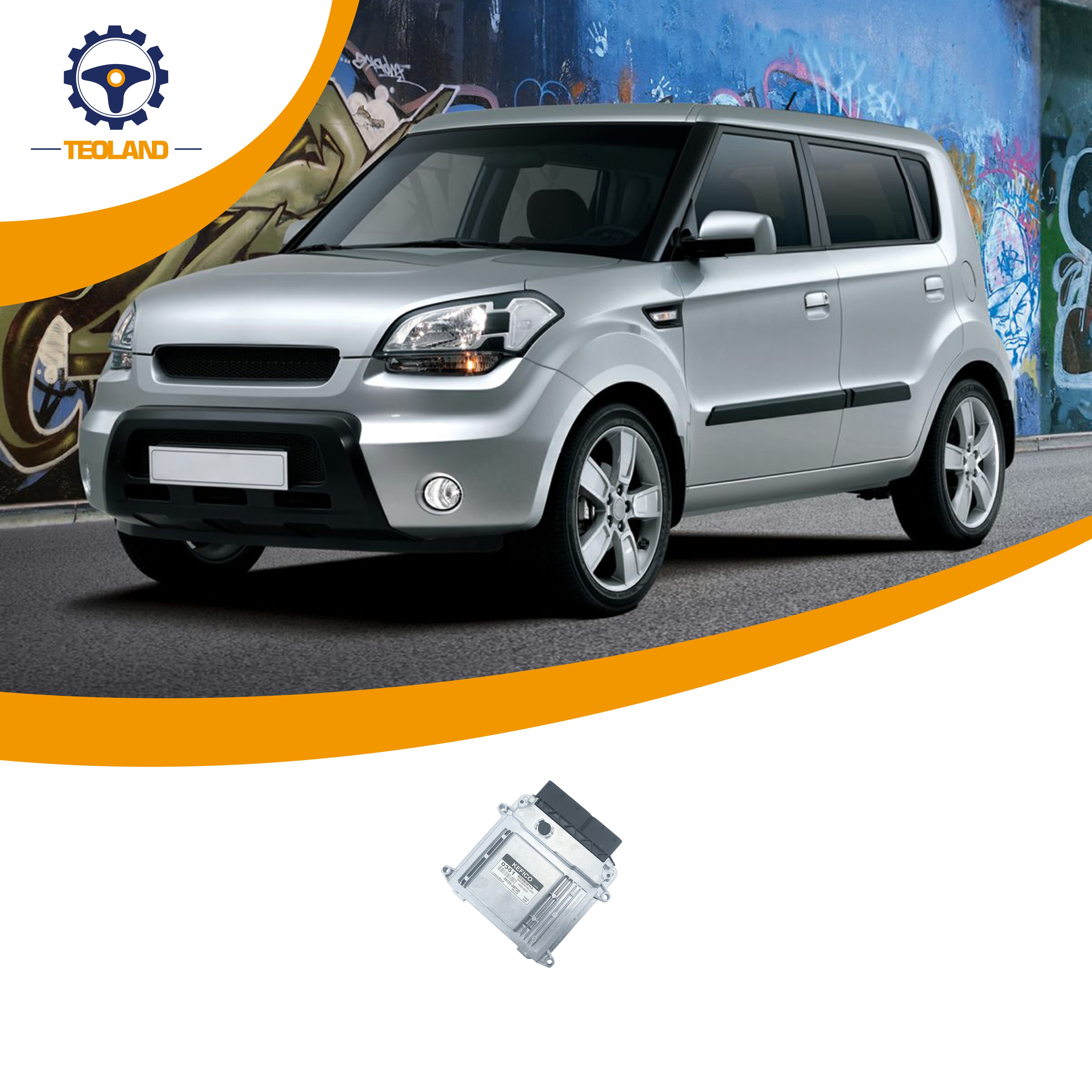 Блок управления двигателем для автомобиля 39123-2b720 391232b720 Mg7.9.8 ECU Ecm электронный модуль управления для Hyundai KIA