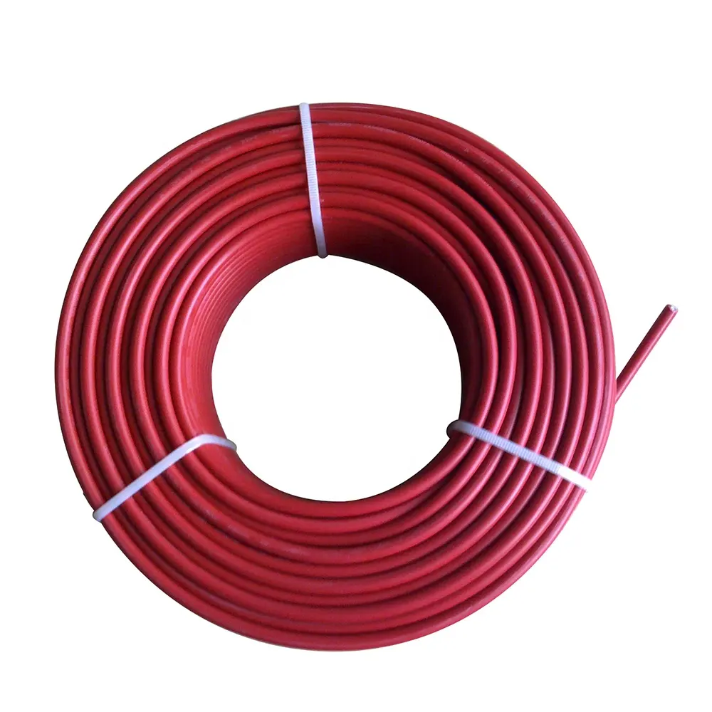 Red And Black Tinned Copper DC Solar Panel Wire 4MM  Solar PV Cable