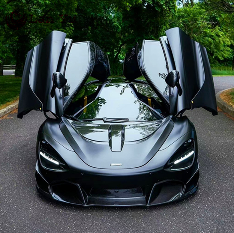 Идеальные аксессуары для McLaren 720s hood 17-19 new McLaren 720s, модифицированный Novitec, сухое углеродное волокно, McLaren 720s hood
