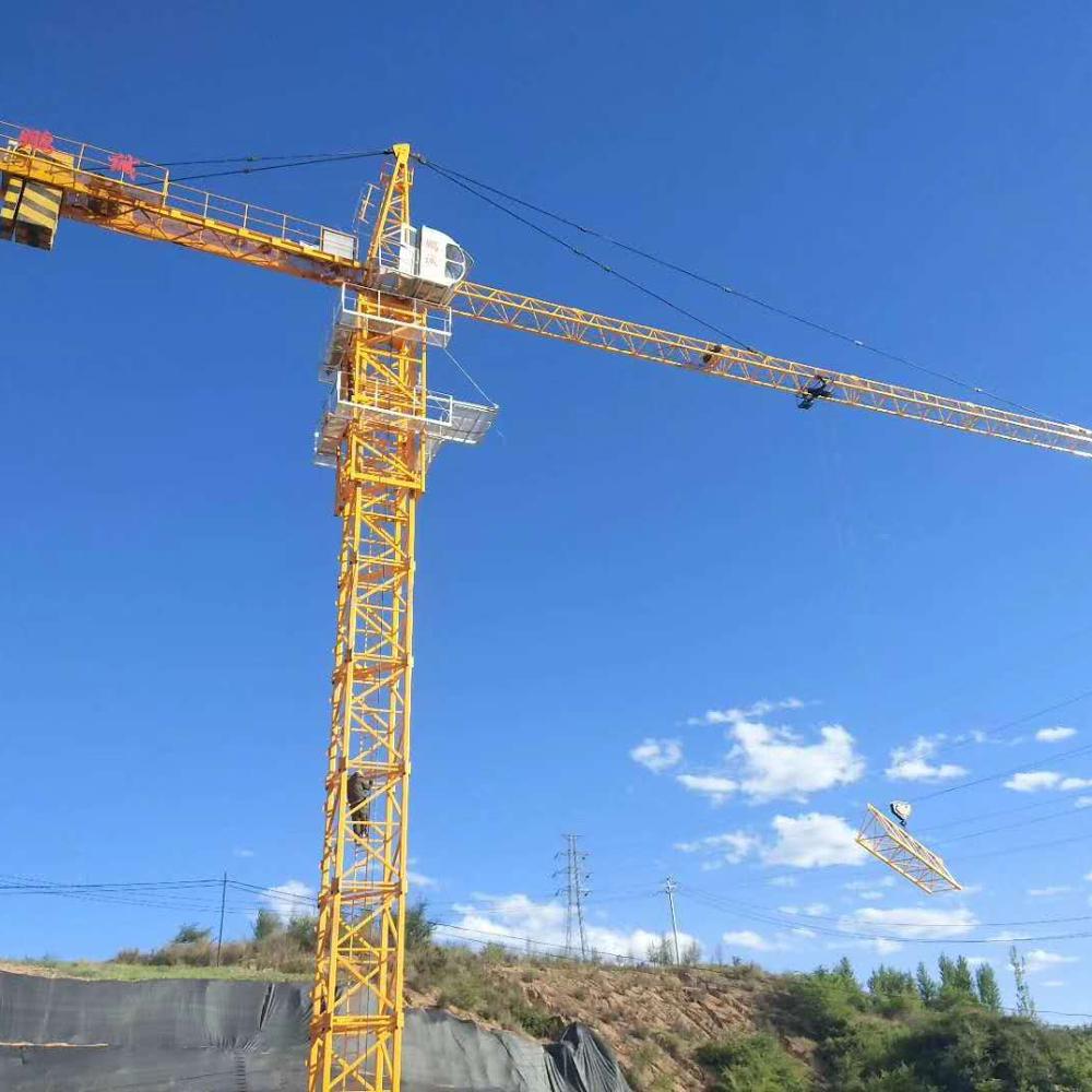 Suntec башенный кран QTZ80 TC6010-8 с пультом дистанционного управления