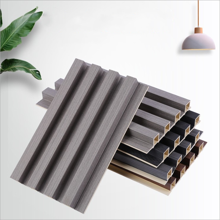 2021 New Design Water Proof Wood And Plastic Composite Wpc Fluted Wall Panel On Sale