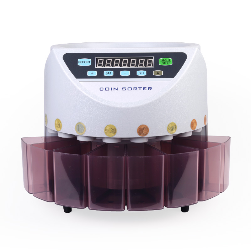 Euro coin sorting machine