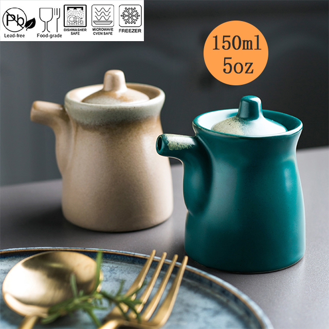 Oil Vinegar Cruet Set Ceramic Cruet Set