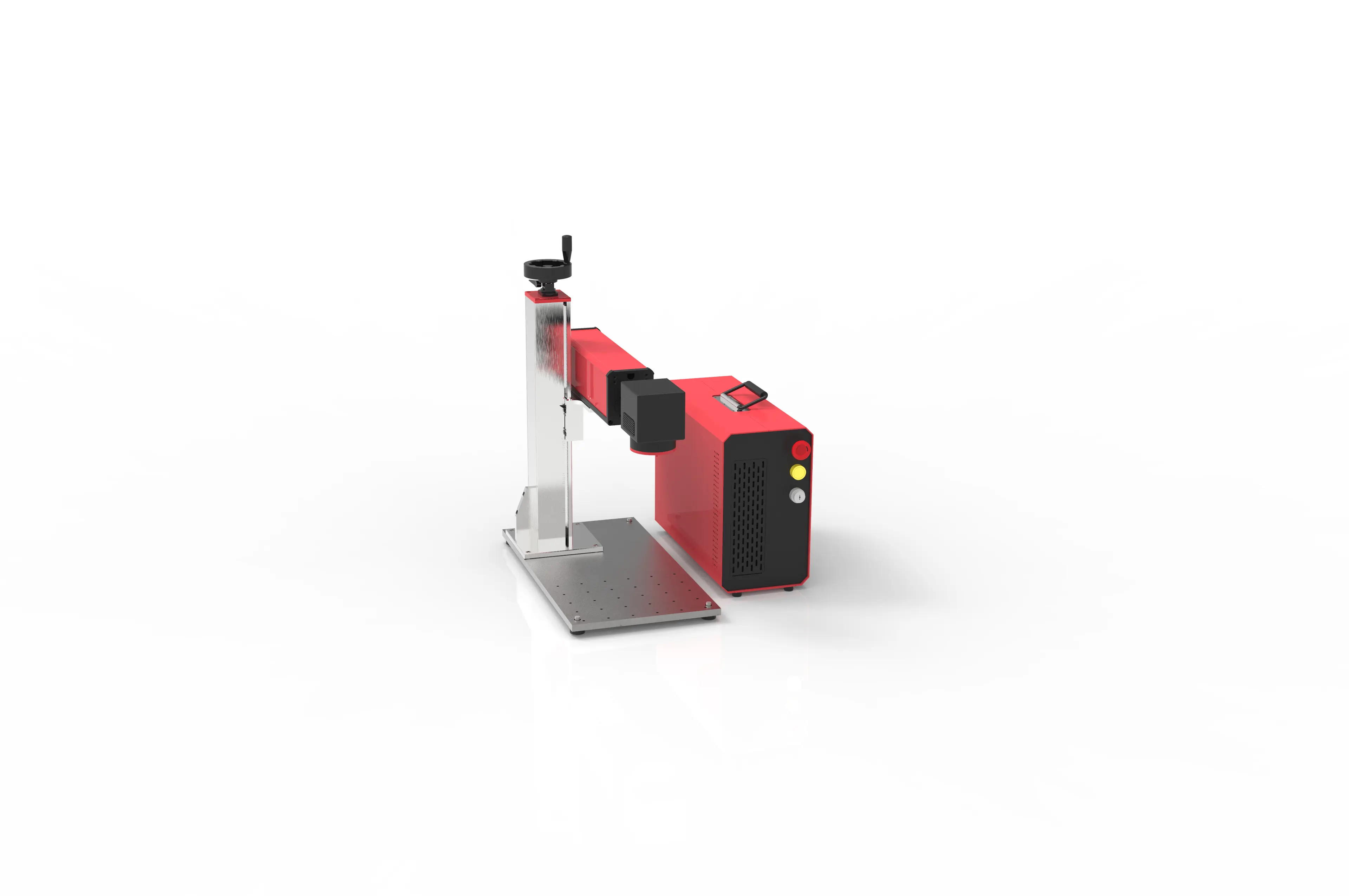 Small Mini 3d Color Portable Mopa Fiber Laser Raycus 20W 30W 50W 70W With Rotary Metal Fiber Laser Marking Machine