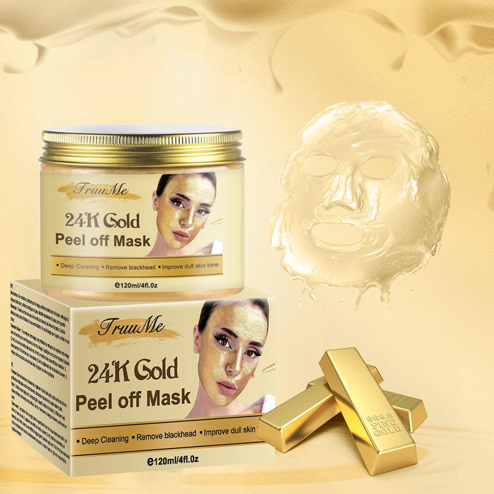 Частная этикетка для красоты кожи 24K Gold уход за кожей лица маска против старения, отшелушивающий, корейская косметика, отшелушивающая маска для лица для удаления угрей