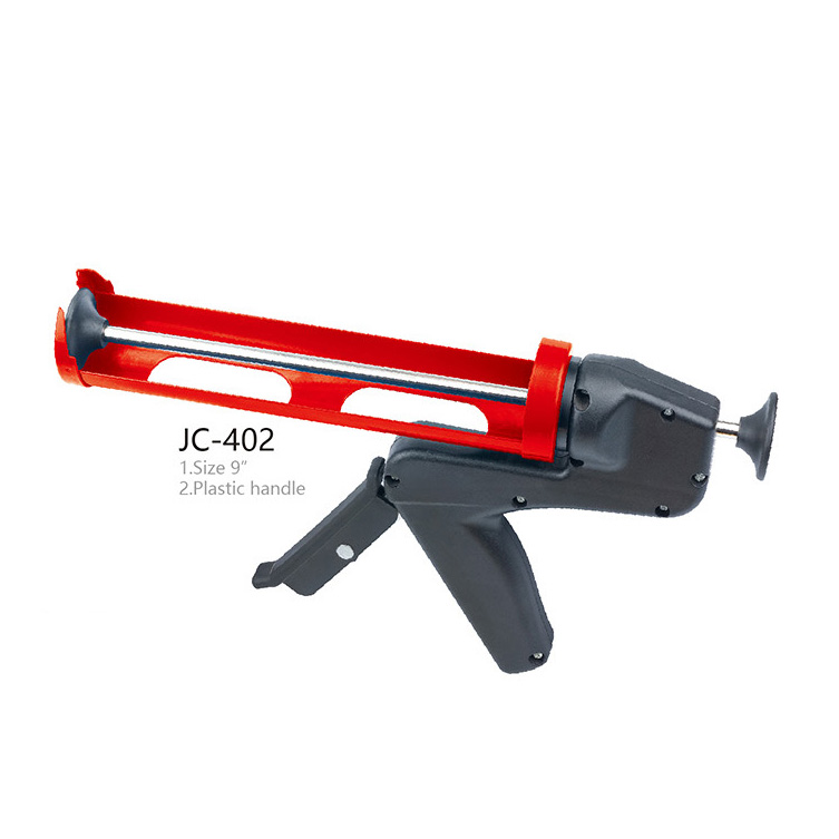 Код: JC-402 силиконовый герметик пистолетом с порошковым покрытием шпалерные ножницы с алюминиевой ручкой из шприц для заделки швов