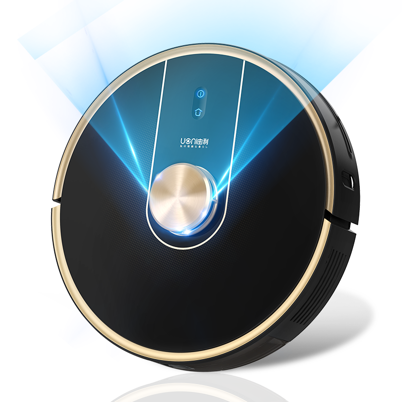 Uoni Home Appliance Smart AI Robot Sterilizing Floor Sweeping Mopping Sweeper Vacuum Cleaner Robot For Home Hotel Office