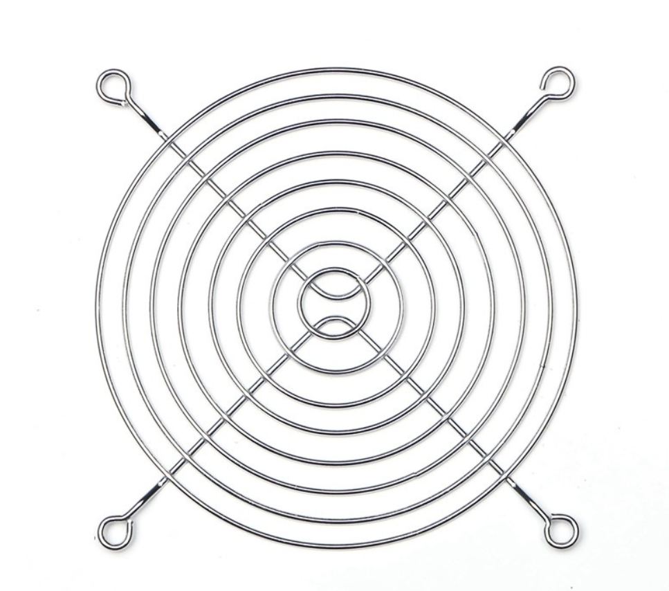 120mm stainless steel fan grill Metal fan finger guard