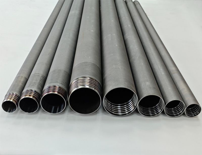 High Quality Core Barrel HQ High Manganese Steel Wireline Drill Rod Water Well Construction Core Drill Tool Mining Machine Parts