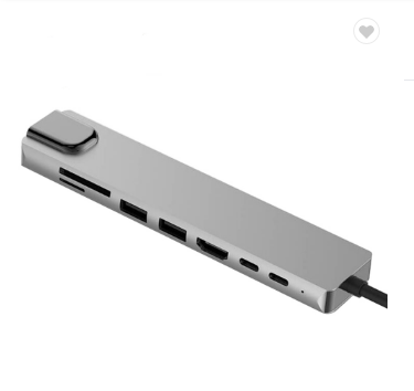 Blueendless, оптовая продажа, многофункциональный usb-концентратор 8 в 1 типа c hd.mi lan RJ45 для ноутбуков и телефонов