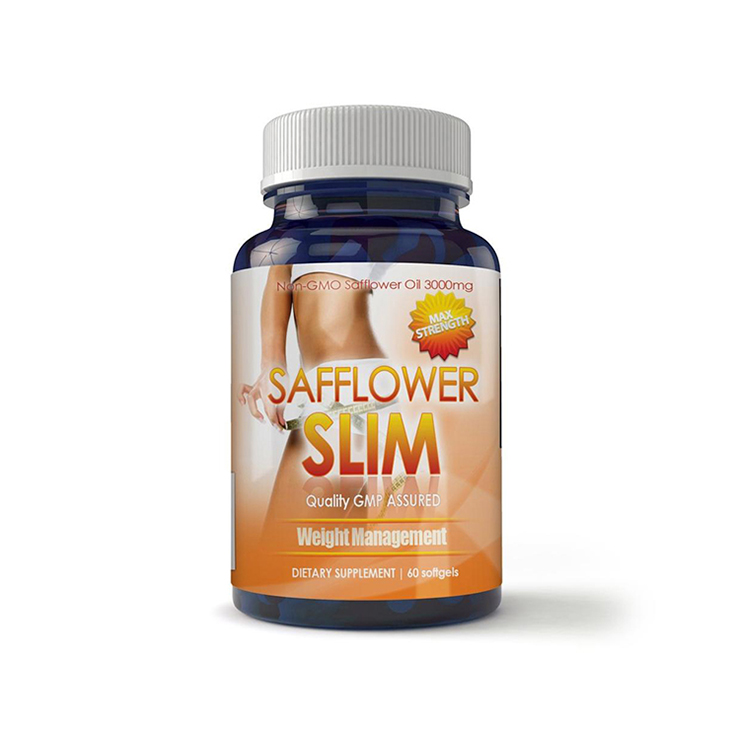 Флисовые капсулы Safflower для похудения, 60 капсул, Конъюгированная линолевая кислота, диметрическая добавка, капсулы для похудения