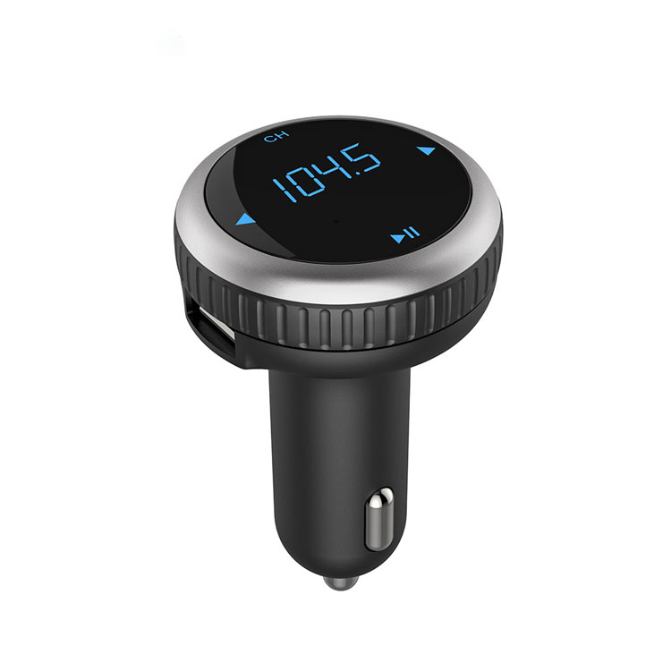 Wholesale Car Mp3 Blue Tooth Player Car Audio Fm Radio Usb Player Car kit with Battery Check