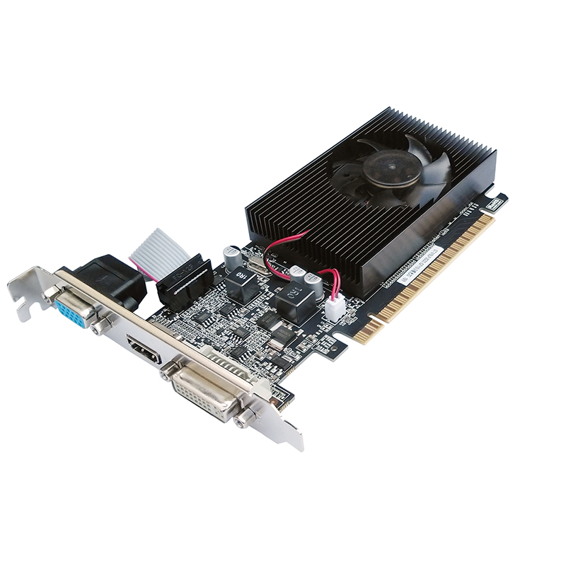 DVI VGA Half High GT610LP 1024 МБ 1000 МГц 64-битная игровая графическая карта