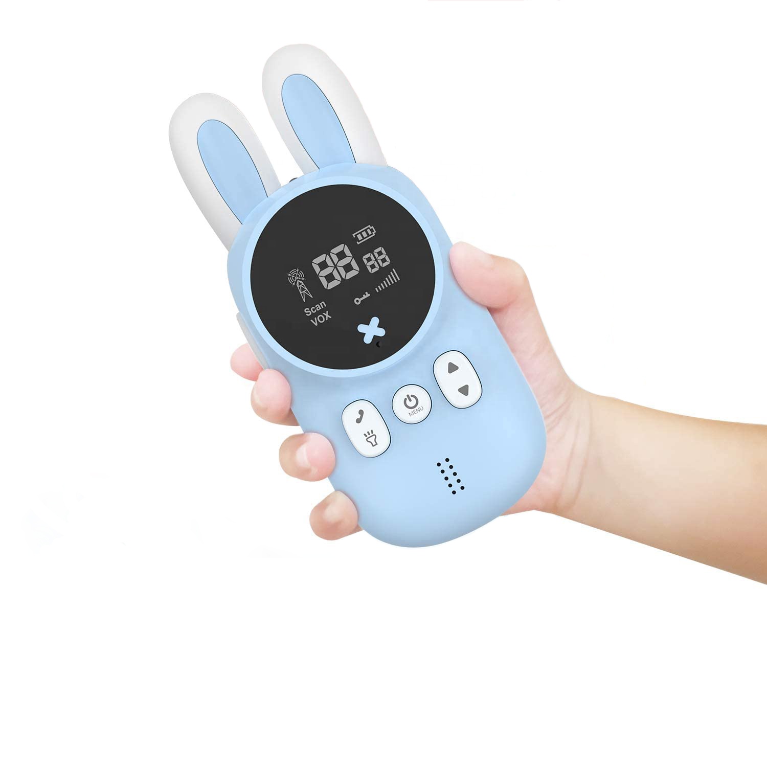 2021 Kid's Walkie Talkie 1-3 KM Two Ways Radio 20 Channels Educational Toys