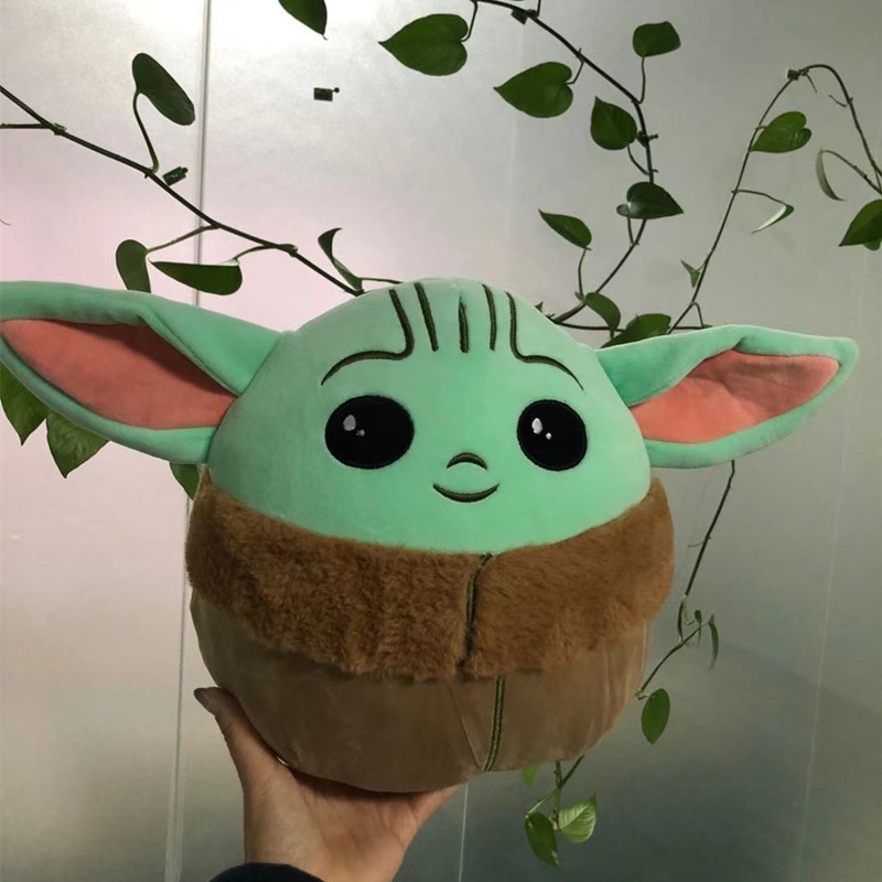 2020 милые новые мягкие плюшевые игрушки baby yoda, мягкие игрушки 5 дюймов и 10 дюймов