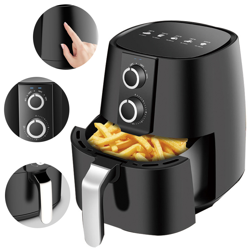 2021Smokeless Electric Toast Deep Fryer kitchen Oil-free Energy-saving Hot Air Fryer