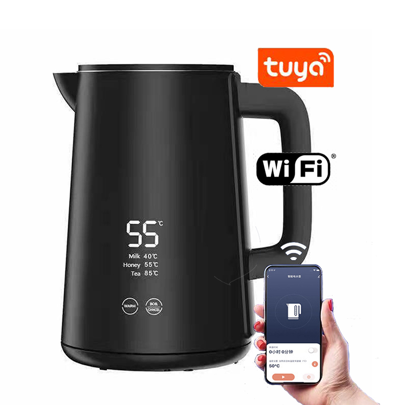 Портативный умный чайник Samovar с контролем температуры, нержавеющая сталь 304, Wi-Fi, бытовая техника