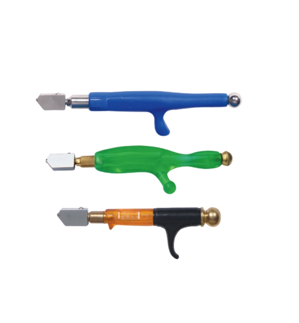 Alien oil filled plastic handle hand grasp glass cutter