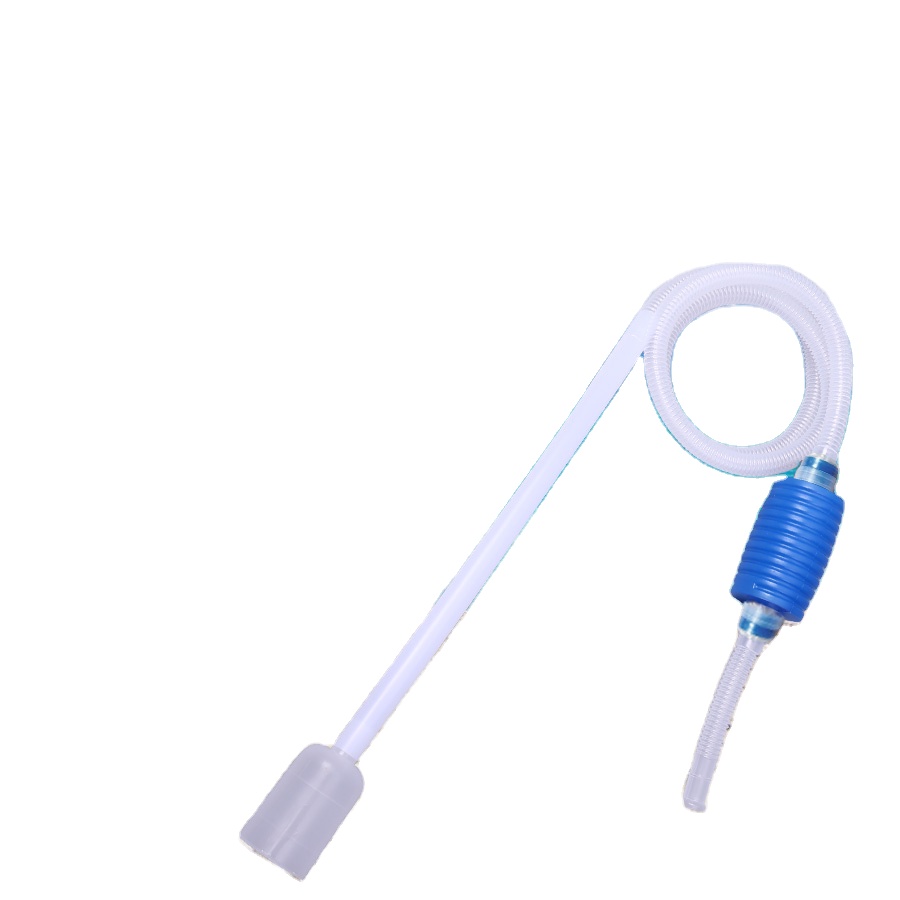 160cm Aquarium Manual Cleaner Tool Siphon Gravel Suction Pipe Filter Fr Fish Tank Vacuum Water Change Pump Tools 1pcs