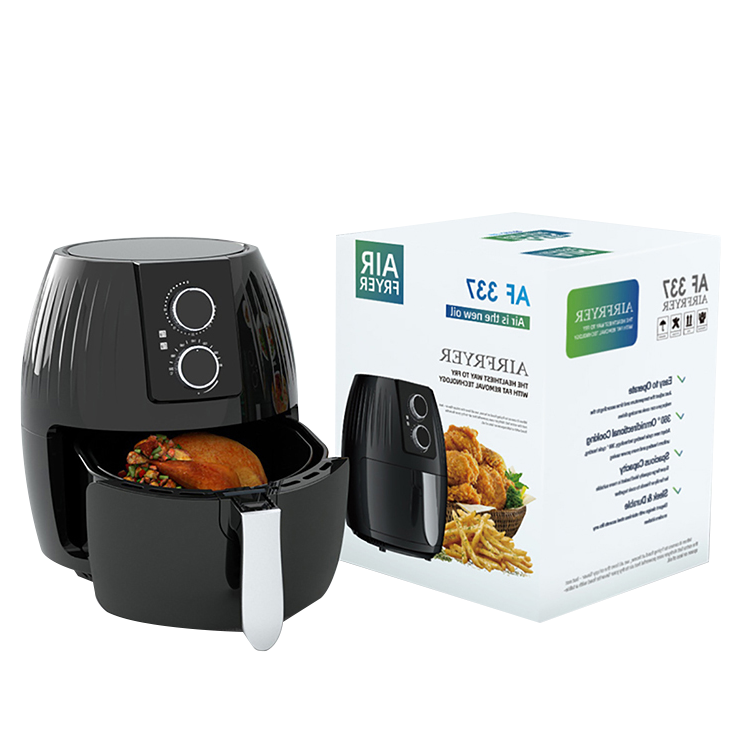Dual Compartment Set Han River Round Tray Air Fryer