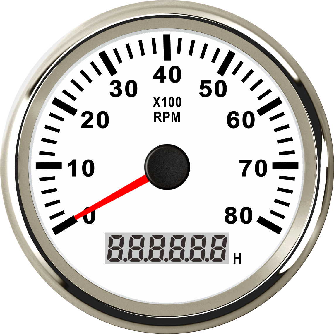 3000,4000,6000,8000 RPM Тахометр 85 мм судовой Тахометр Автомобиля Морской Тахометр измеритель с счетчик моточасов 12V/24V toerenteller