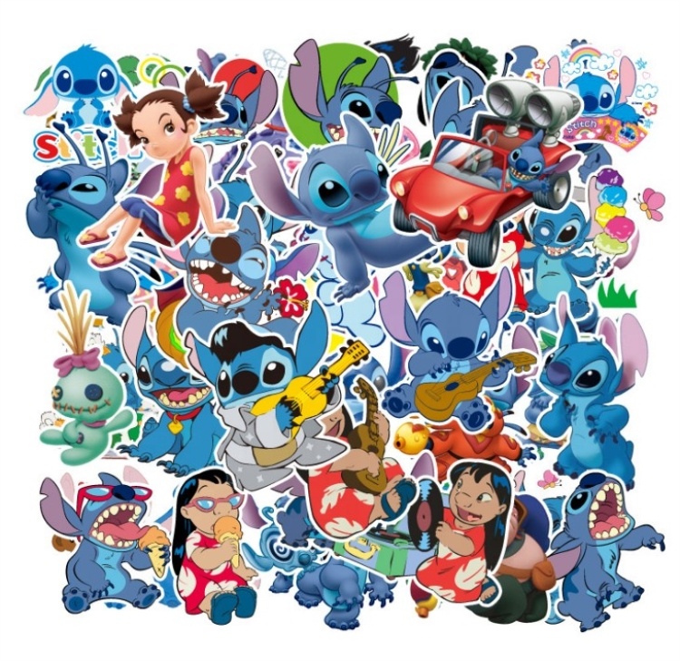 Waterproof Sticker Pack Cartoon Character Graffiti Decal Stickers For Water bottle Diy Luggage Scrapbooking 21301