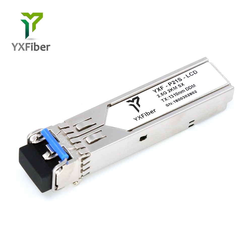 2,5 г дуплекс 2 км 1310nm LC разъем
