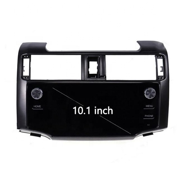 Newnavi 10.1'' touch screen car stereo body kit autoradio android entertainment for Toyota 4runner android 10 headunit