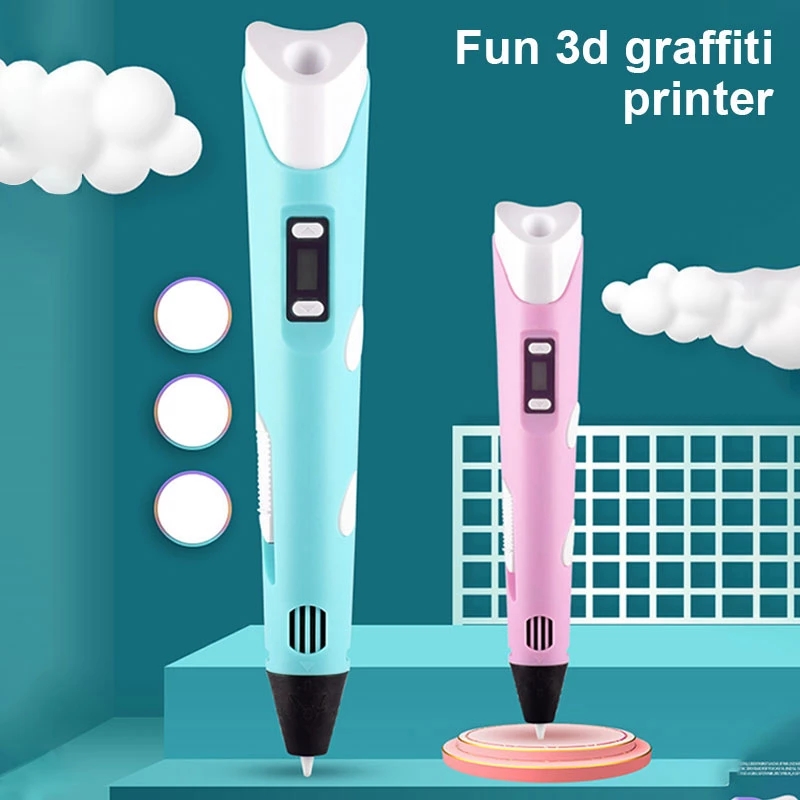 Factory Wholesale High Quality 3d Print Pen 1.75mm Pla Filament Drawing Printing 3d Pen