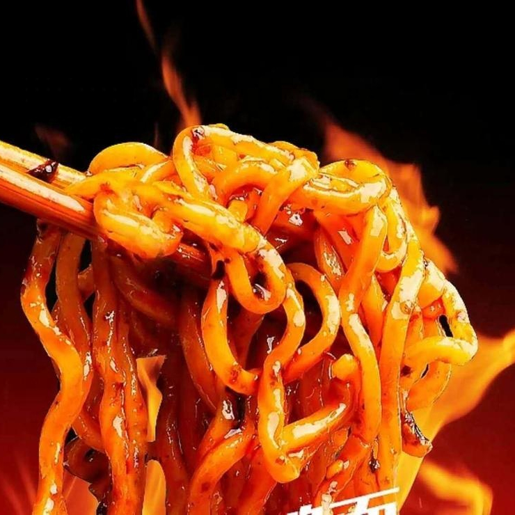 Wholesale packaging halal instant konjac nood Best selling Korean Style Turkey Spicy Chicken Instant Ramen Noodles