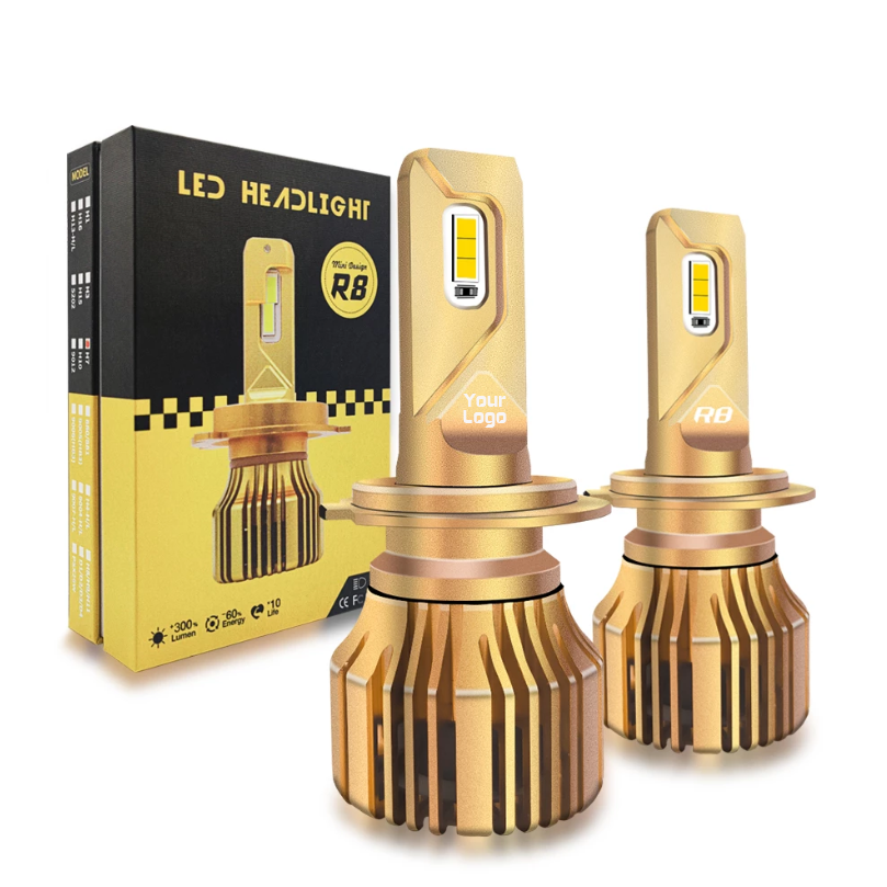 Рейч R8 Светодиодная лампа в головную фару H4 H7 H11 9005 9006 LED 110W 20000LM светодиодные фары Canbus LED H4 Hi Lo луч автоматического включения света фар автомобиля
