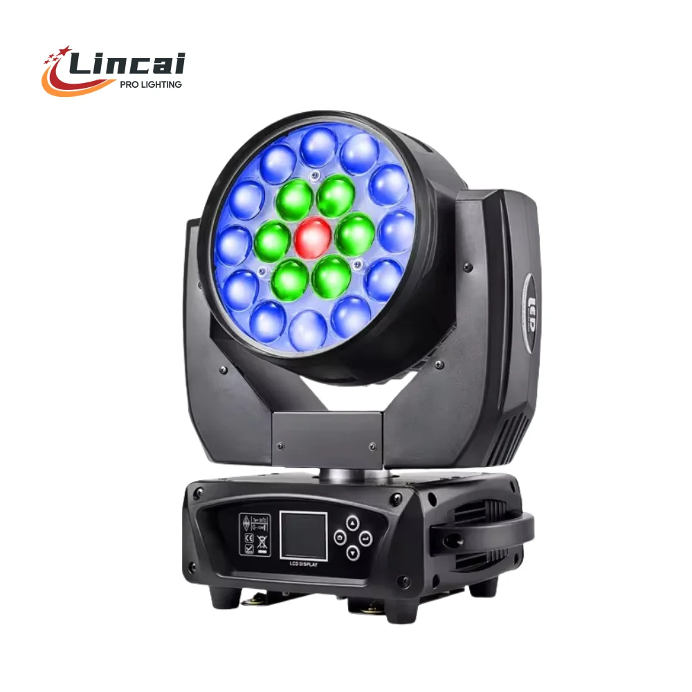 Martin MAC Aura 19x15w rgbw 4in1 zoom wash light led moving head Professional Light