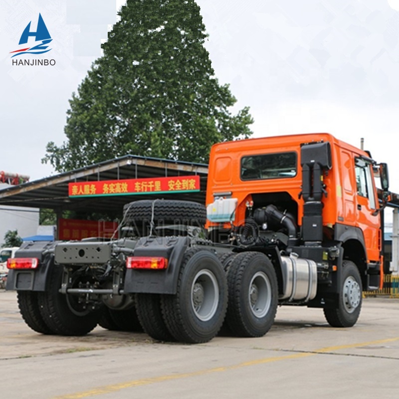Оригинальное состояние HOWO б/у грузовик 6x4 371-450HP тягач